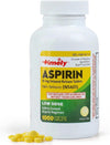 Timely Baby Aspirin 81mg for Adults - Low Dose Enteric Coated Pain Reliever & Fever Reducer - 1000 Tablets