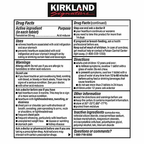 Kirkland Signature Acid Controller - Fast & Effective Heartburn Relief