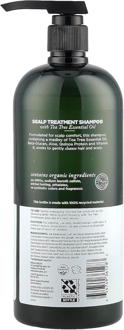 Avalon Organics Tea Tree Scalp Treatment Shampoo - 32 oz