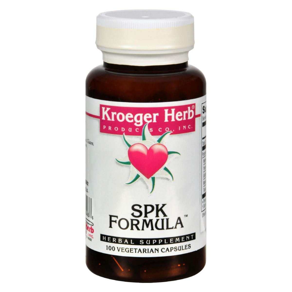 Kroeger Herb Spk Formula Vegetarian Capsules - 100 Count