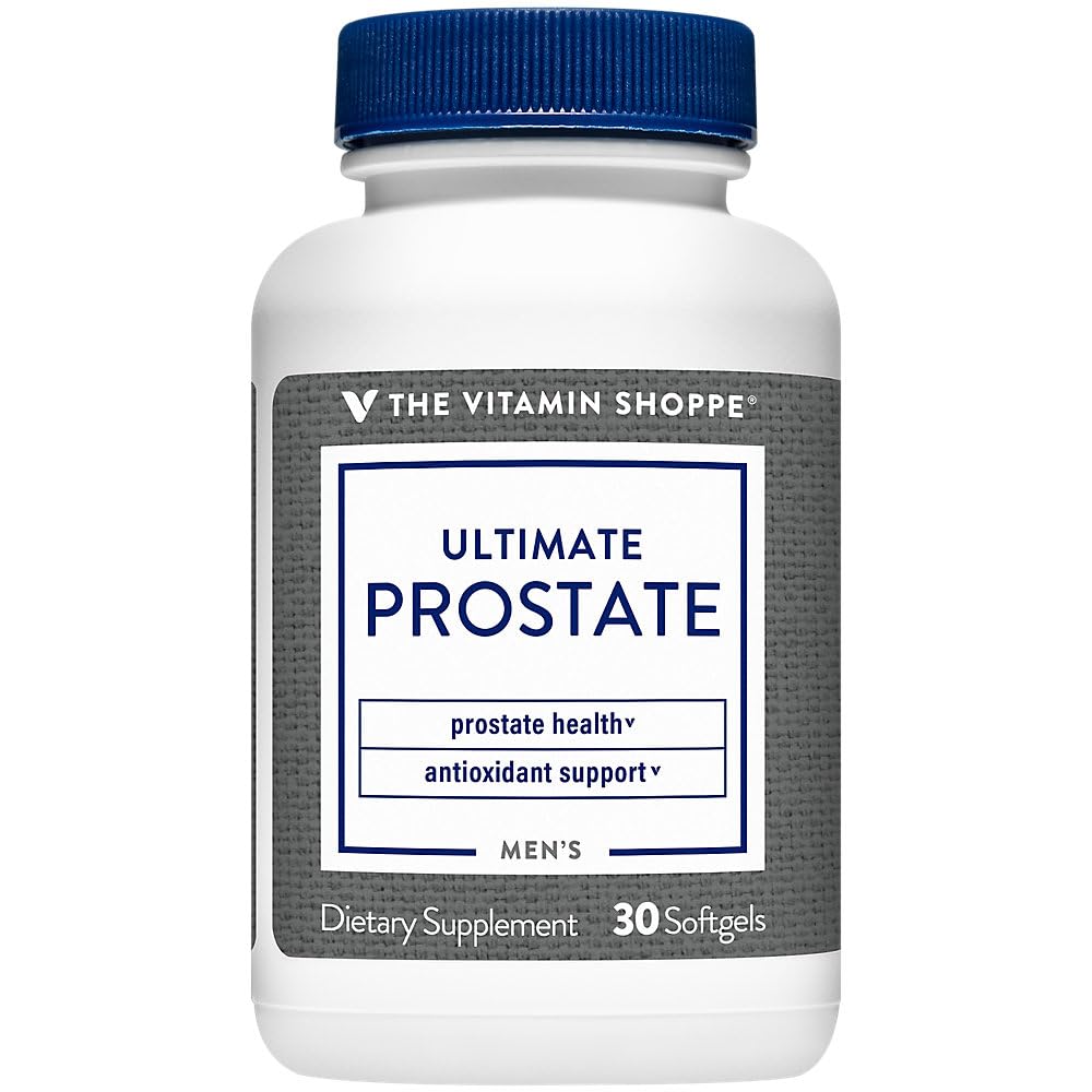 Ultimate Prostate Health Supplement with Saw Palmetto & Antioxidants – 20 Softgels
