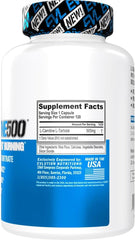 Evolution EVL L-Carnitine Supplement for Weight Loss Support - L carnitine 500mg Diet Pills for Weight Loss Lean Muscle Growth and Fat Burning Support with Stimulant Free L Tartrate - 120 Servings