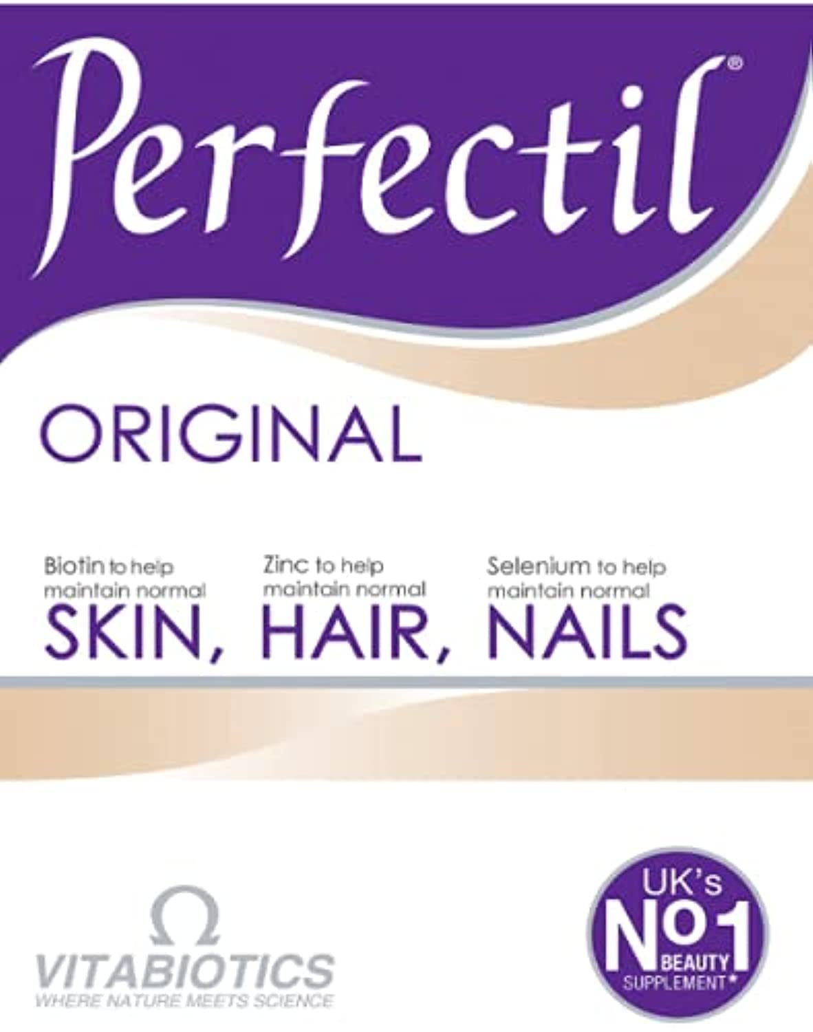 Centrum Vitabiotics Perfectil Original Multivitamin 90 Tablets, UK Manufacturing, Daily Nutrient Support