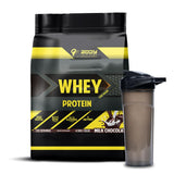 Body Builder 100% Whey Protein - Milk Chocolate - 25g Protein - 10lb with Shaker