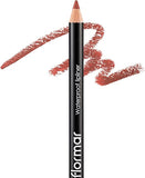 Flormar Waterproof Lipliner 202 Soft Pink Brown - Defined, Long-lasting Lips