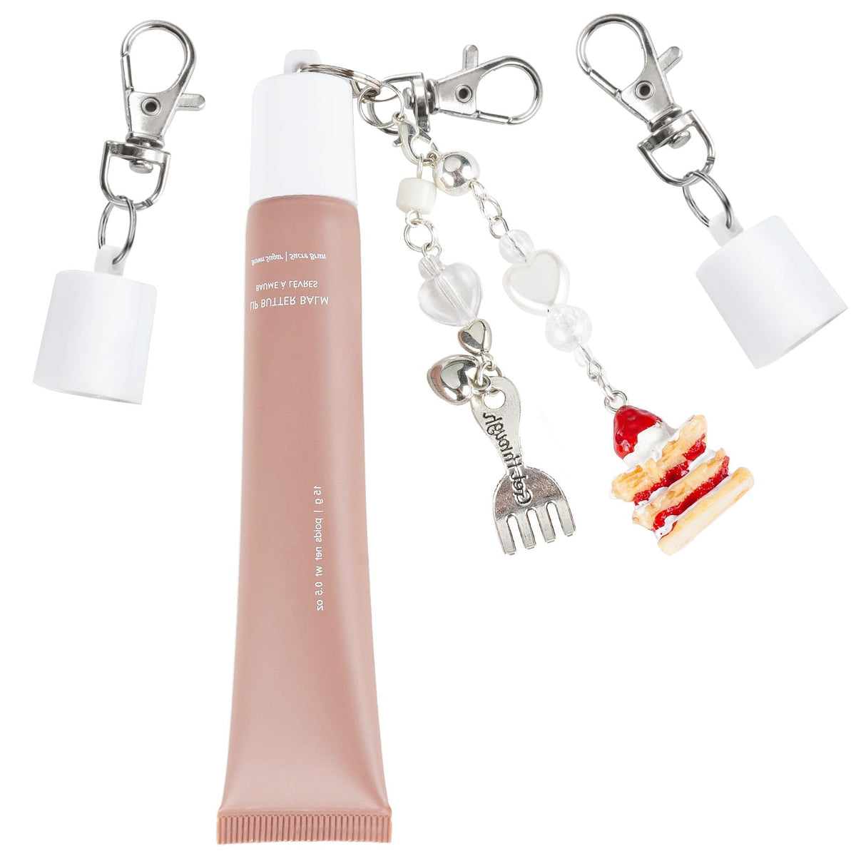 Summer Fridays Lip Balm Keychain Holder - 3 Pack