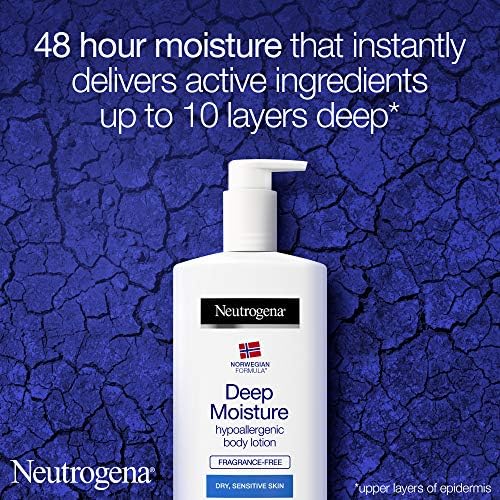Neutrogena Norwegian Formula Deep Moisture Body Lotion: 48-Hour Hydration for Dry Skin