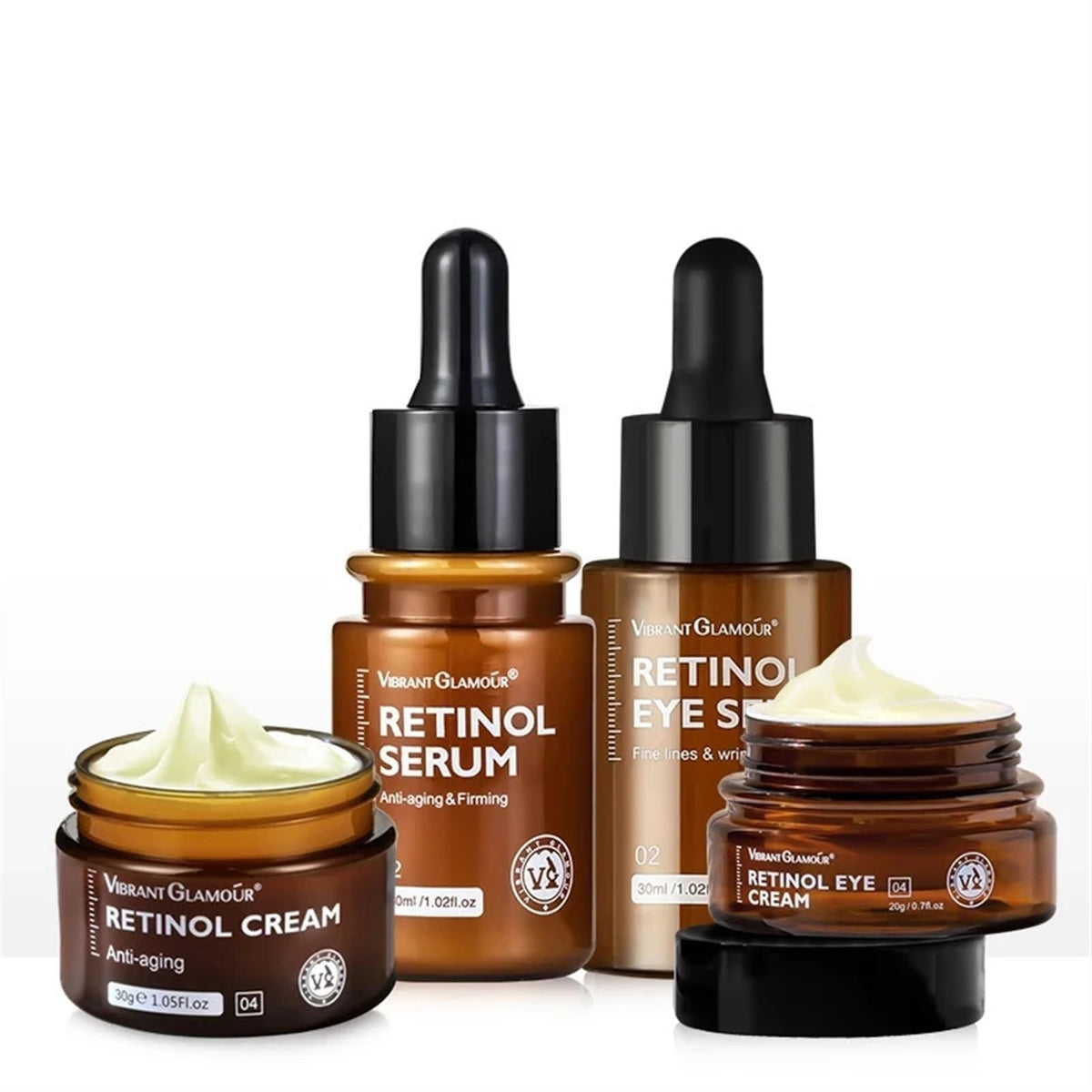 TONAUA Vibrant Glamour Retinol Duo: Rapid Wrinkle Repair
