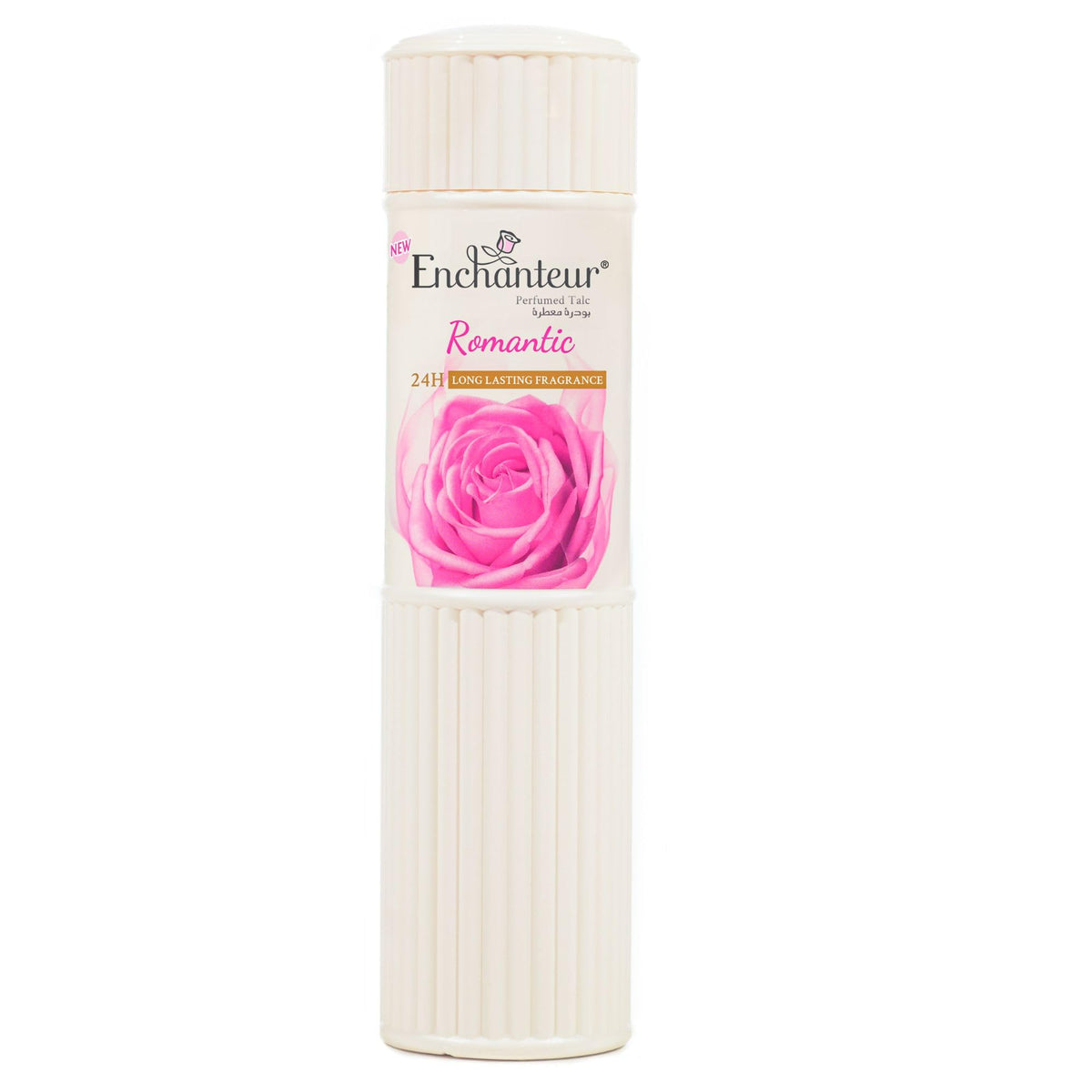 Enchanteur Romantic Perfumed Talc: Luxurious Rose & Jasmine Scent