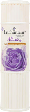 Enchanteur Alluring Perfumed Talc Body Powder, Rose & Iris Scent