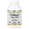 California Gold Nutrition Hydrolyzed Collagen I & III, 60 Tabs for Skin, Hair