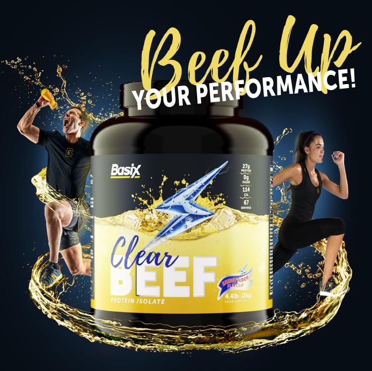 Basix Beef Protein Isolate - Energy Fusion - 4.4lb