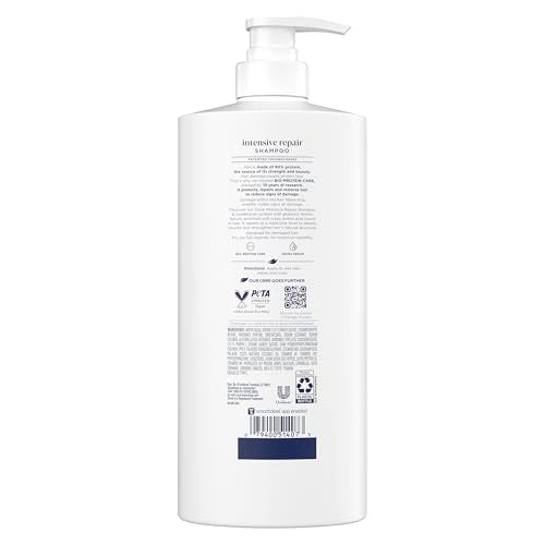 Dove Intensive Repair Shampoo - 28 fl oz | Bio-Protein & Amino Serum for Damaged Hair
