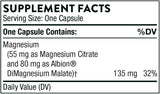 THORNE Magnesium CitraMate - مكمل مغنيسيوم مع سيترات مالات - يدعم القلب والعضلات الهيكلية والقلب ووظائف الرئة وكثافة العظام - خالٍ من الجلوتين ومنتجات الألبان والصويا - 90 كبسولة 