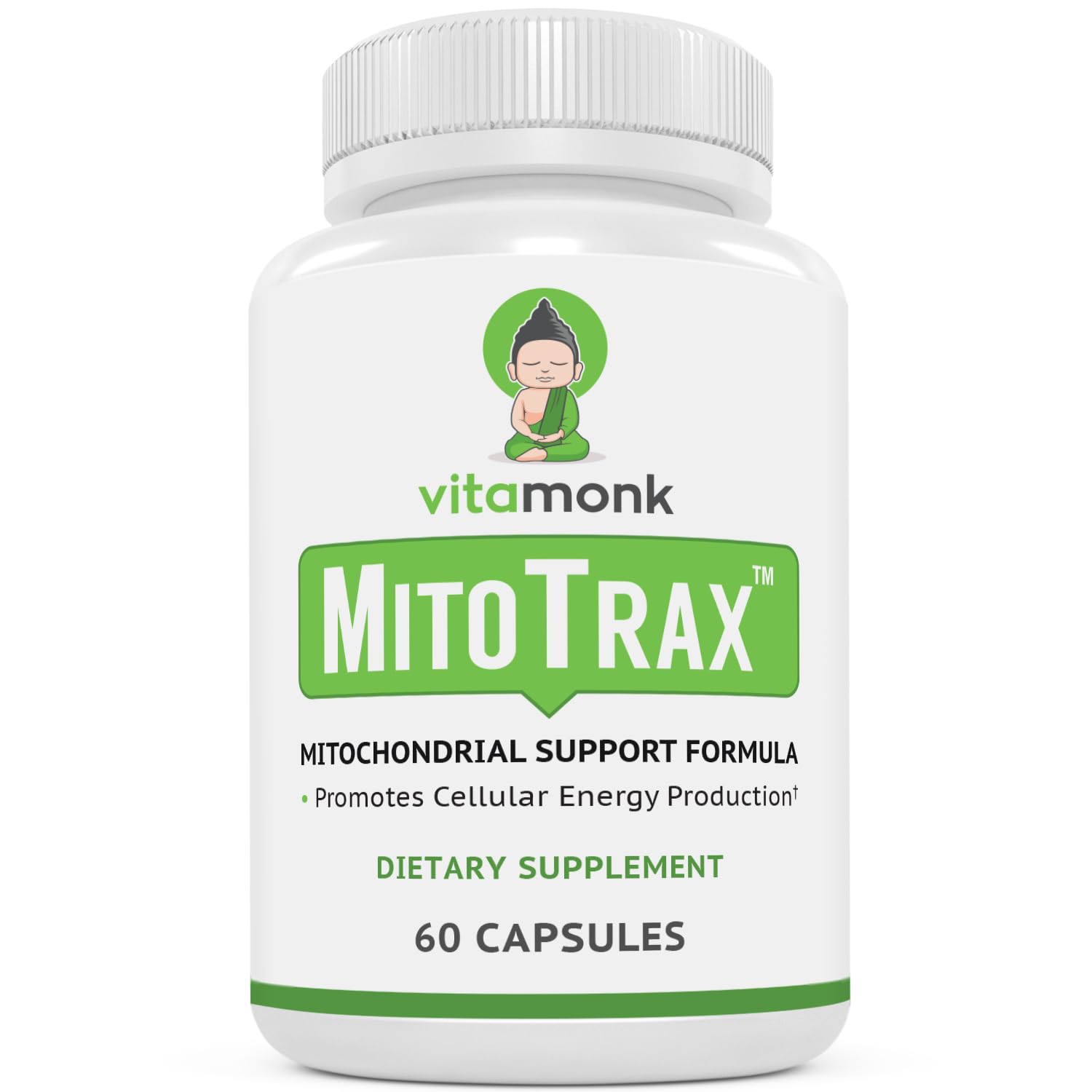 VitaMonk MITOTRAX™ Bio-Enhanced Mitochondrial Supplement for Energy & Cell Repair