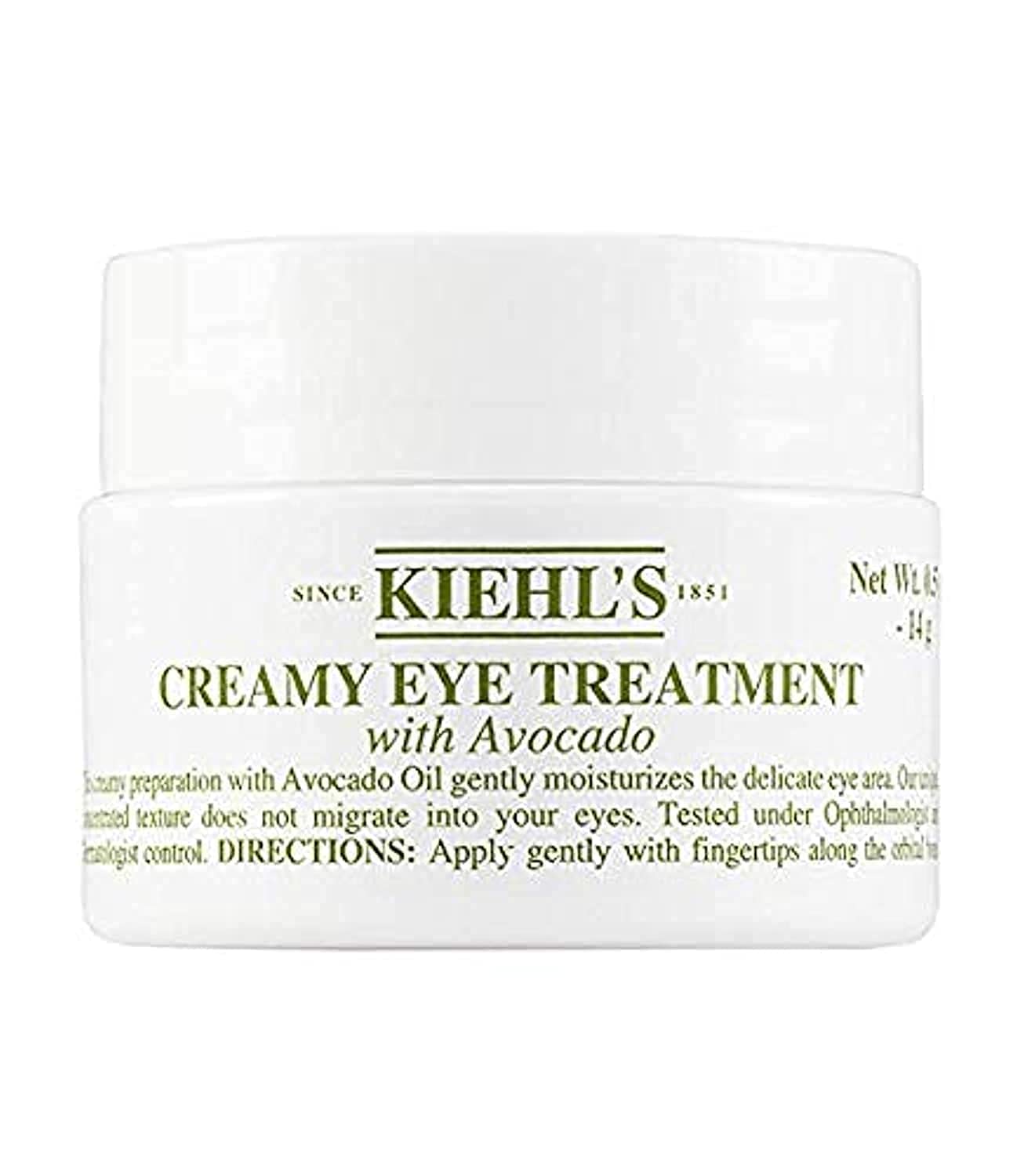 Kiehl's Creamy Avocado Eye Treatment - Reduce Puffiness & Dark Circles (0.5 oz)