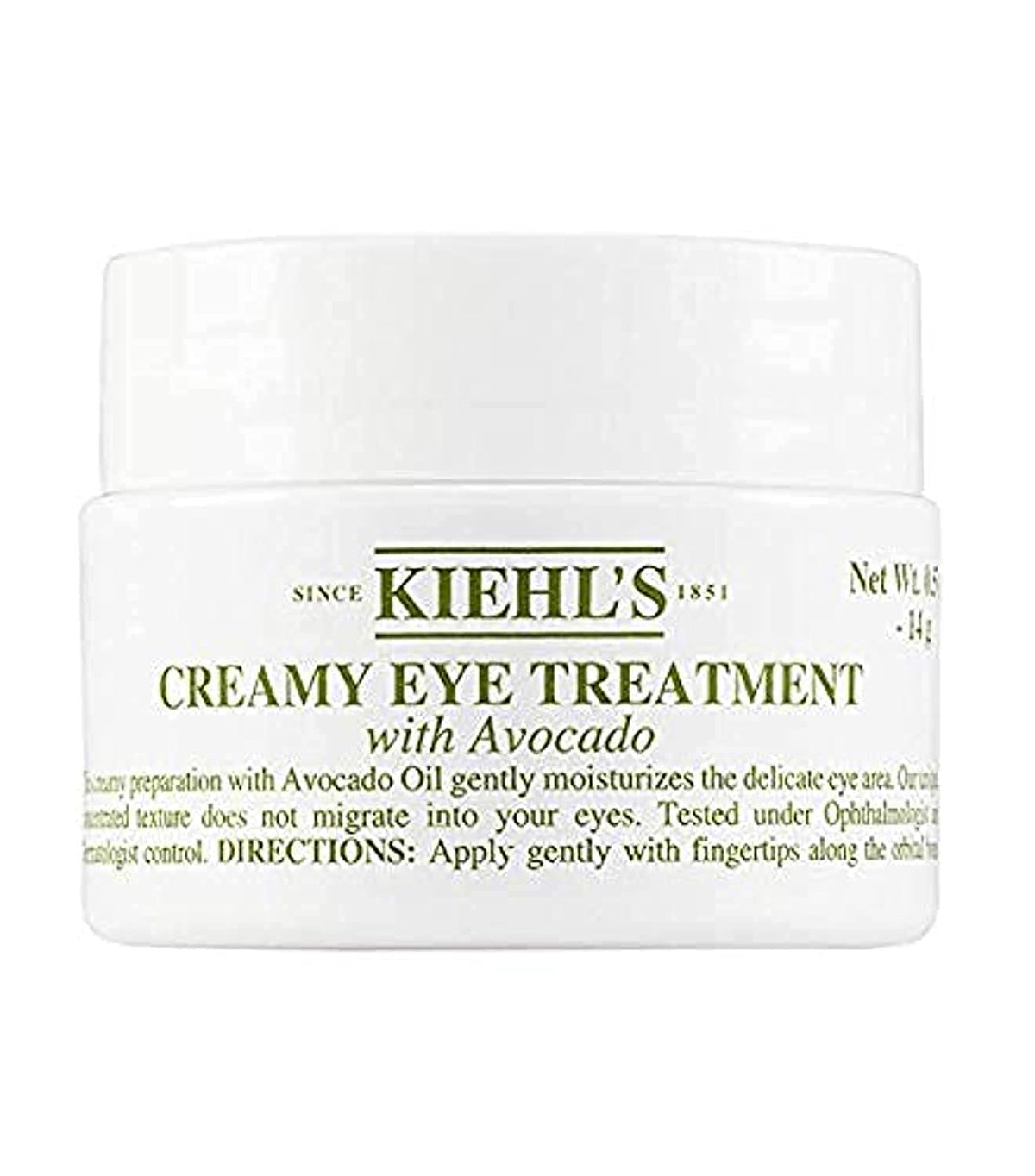Kiehl's Creamy Avocado Eye Treatment - Reduce Puffiness & Dark Circles (0.5 oz)
