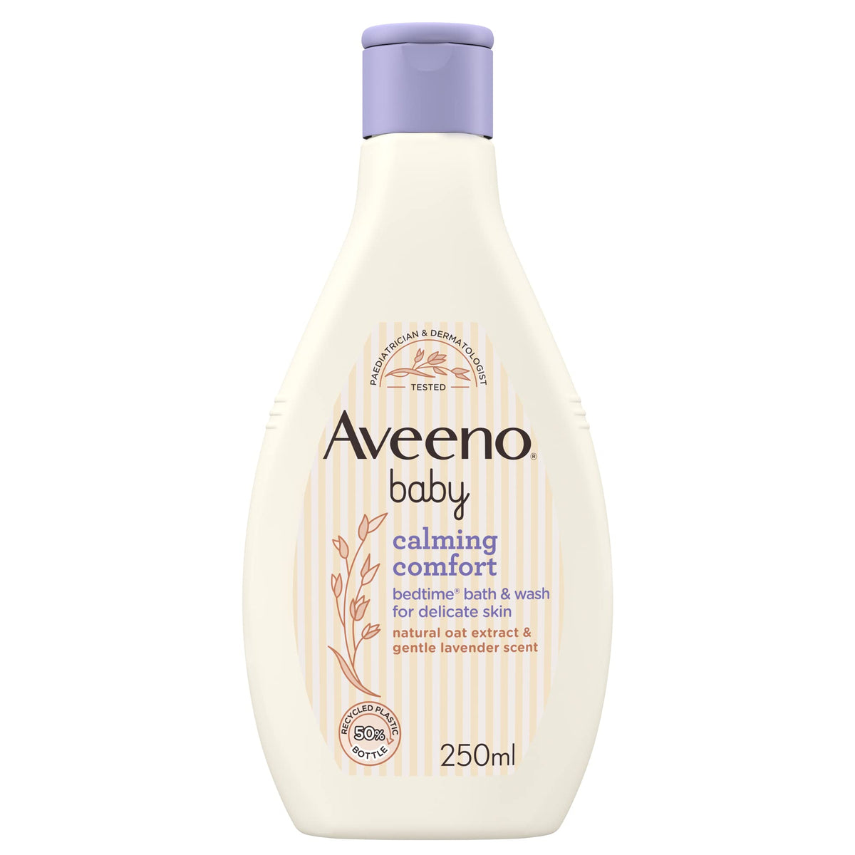 Aveeno Baby Calming Comfort Bedtime Bath Wash (250ml)