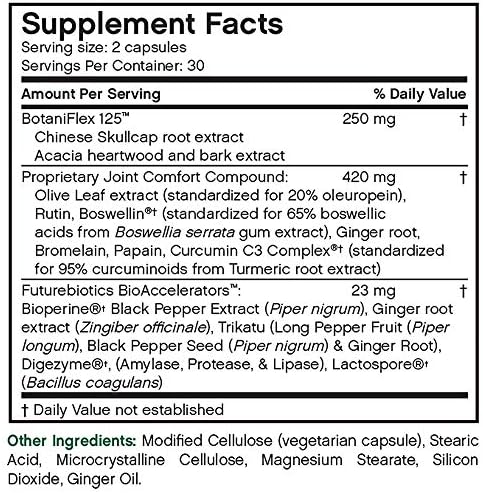 FutureBiotics InflamMotion Joint Inflammation Complex - 60 Vegetarian Capsules