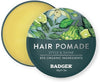 Badger Men's Organic Hair Pomade, Medium Hold & Natural Shine, 2oz