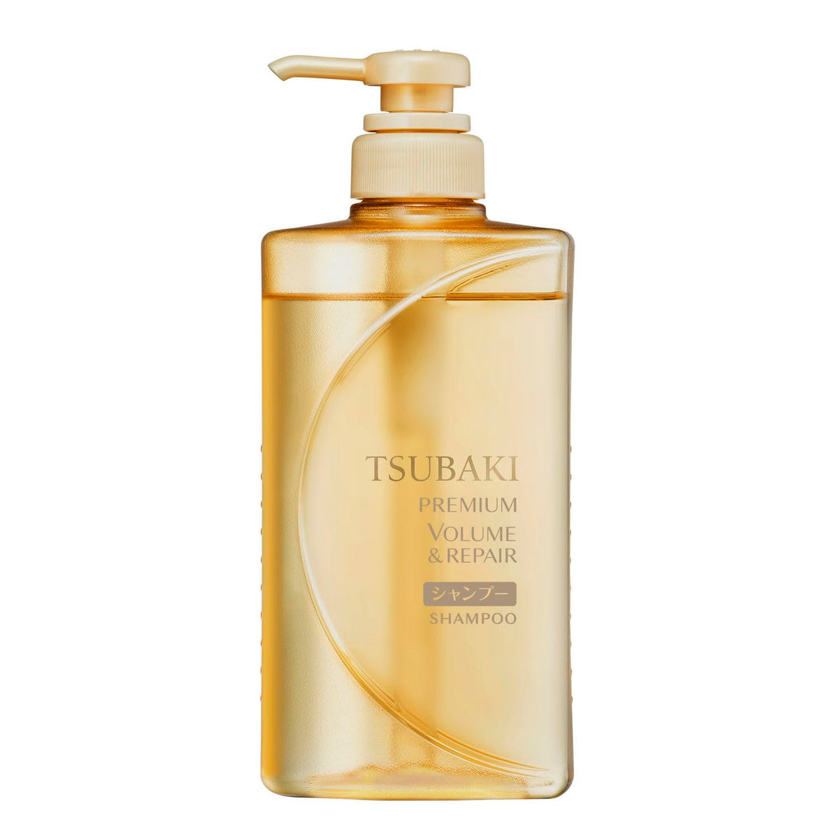 Tsubaki Premium Volume & Repair Shampoo 450ml - Japanese Hair Care for Stronger, Fuller Hair