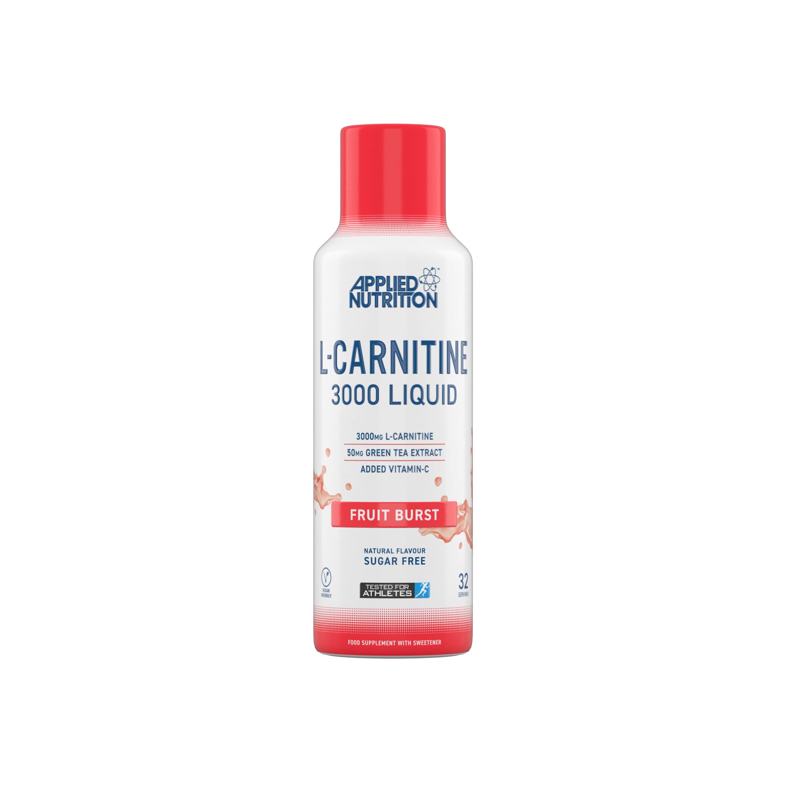 Applied Nutrition L-Carnitine Liquid 3000 with Green Tea - 495ml Fruit Burst