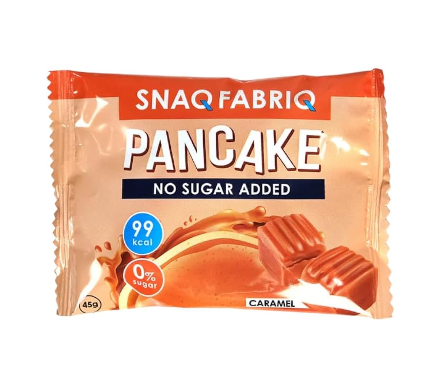 Snaq Fabriq No Added Sugar Caramel Filled Pancake (45g)