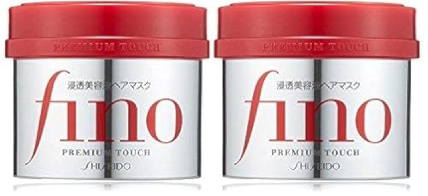 Fino Premium Touch Penetration Serum Hair Mask - 2-Pack (230g Each) - Deep Hydration & Repair