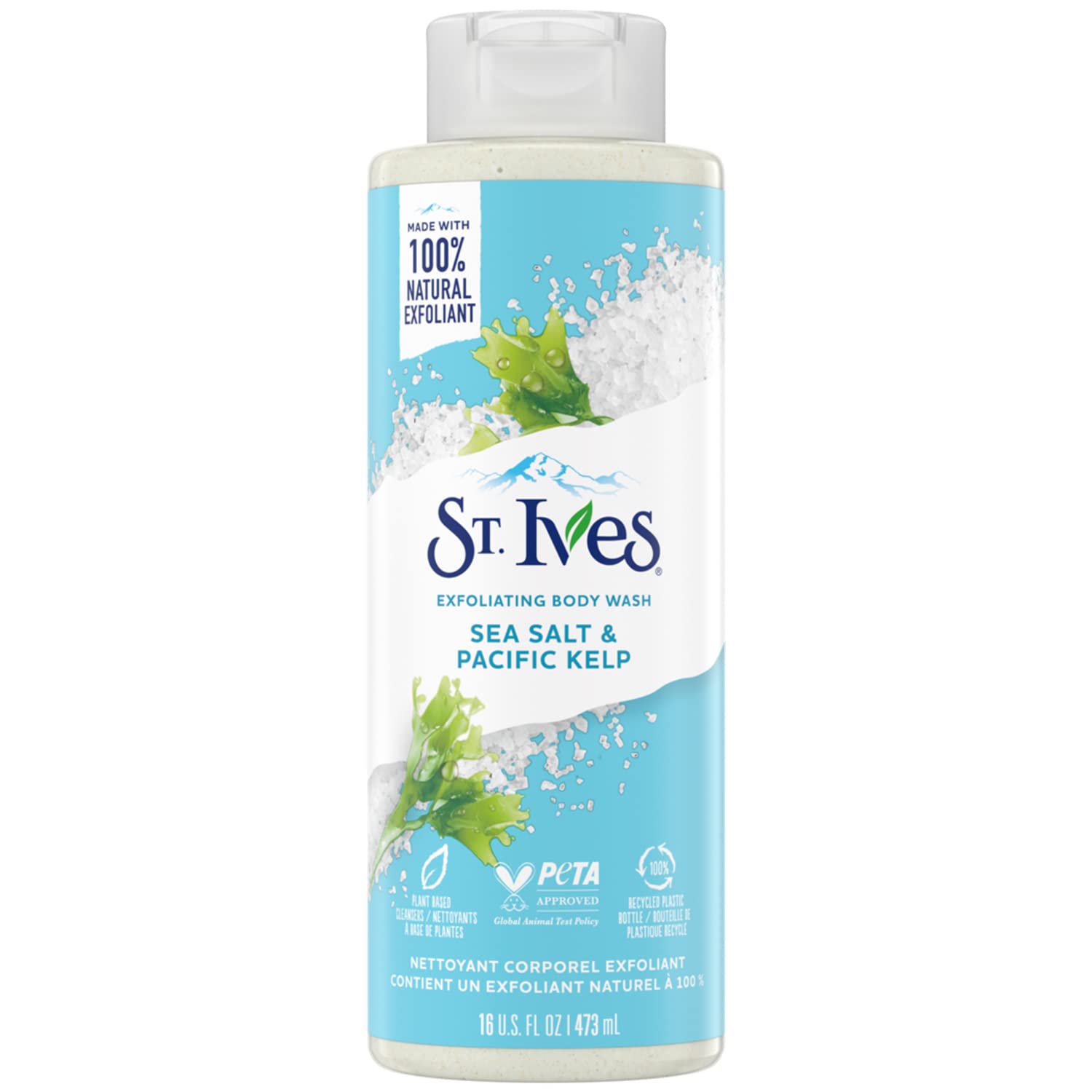 St. Ives Sea Salt & Pacific Kelp Exfoliating Body Wash