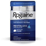 Men's Rogaine 5% Minoxidil Foam - 3-Month Hair Regrowth Treatment for Thinning Hair & Baldness
