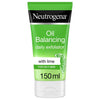 Neutrogena Oil Balancing Daily Face Exfoliator with Lime - 150ml