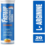 أقراص الـ L-Arginine  الفوارة من فاست أند أب، بنكهة البرتقال المنعشة، لزيادة القدرة على التحمل وتأخير الإرهاق.