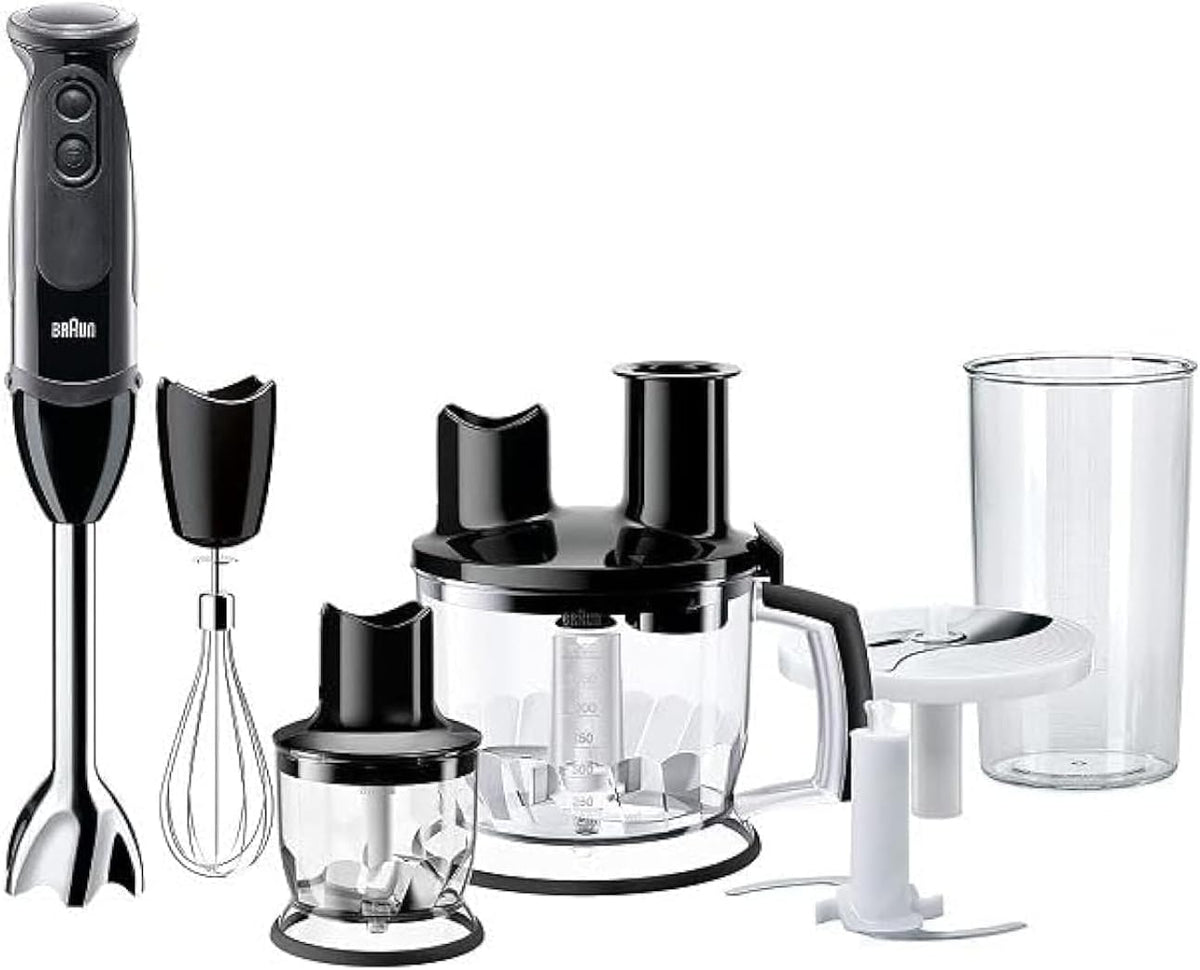 Braun MultiQuick 5 Hand Blender with Chopper - Versatile Kitchen Tool for Quick Blending & Chopping