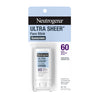 Neutrogena Ultra Sheer Face Sunscreen Stick SPF 60 – Sensitive Skin Care, Mess-Free, Water-Resistant, Oxybenzone-Free (0.47 oz)