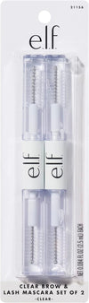 e.l.f. Clear Lash & Brow Gel Grooming & Taming - Vegan 2-Pack