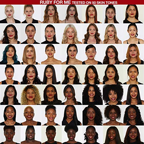 Maybelline Color Sensational Made for All Lipstick - Ruby For Me, Hydrating Red Lip Color, 1 Count