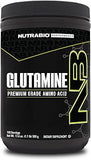 NutraBio L-Glutamine: Pure Amino Acid Powder (500g)