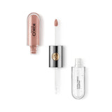 Kiko Milano Double Touch Liquid Lipstick 102 Satin Rosy Beige - 40 Gm