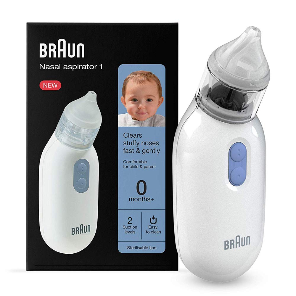 Vicks Braun Electric Nasal Aspirator BNA100EU for Baby & Kids