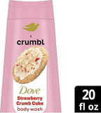 Dove Limited Edition Strawberry Crumb Cake غسول الجسم و مقشر ٢ في ١