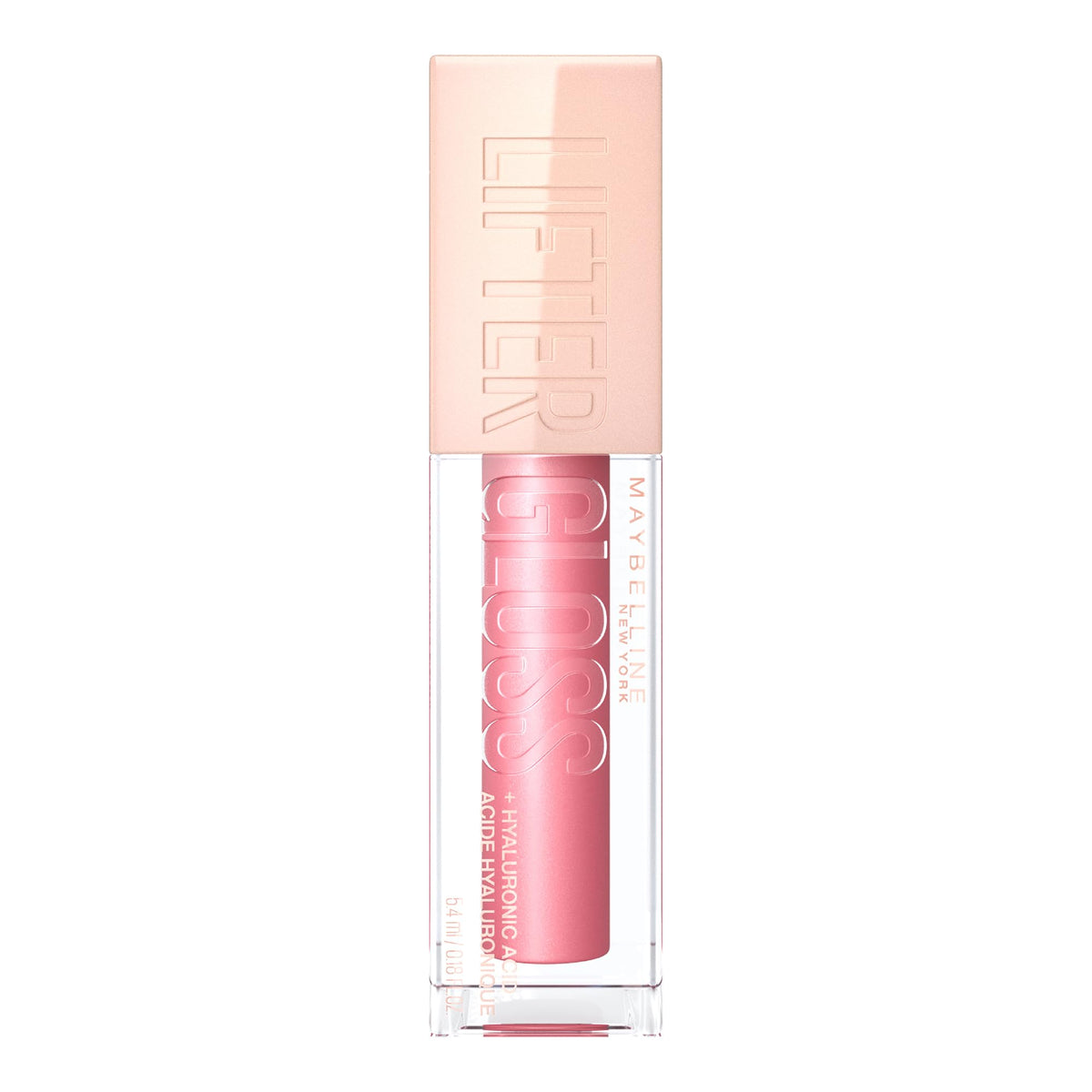 Maybelline New York Lifter Gloss with Hyaluronic Acid - Petal (Hydrating & Plumping)