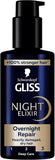 Schwarzkopf Gliss Night Elixir: Overnight Hair Repair Serum, 100ml
