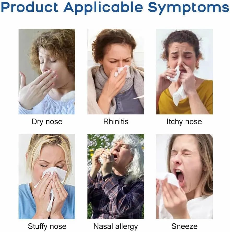 Nose Cleaner Salt Packets - Allergic Rhinitis Relief (60x 2.7g)