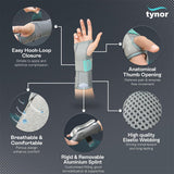 Tynor Wrist & Forearm Splint - Right Hand Support (Medium)