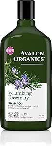 Avalon Organics Rosemary Volumizing Shampoo - 325ml - Boost Hair Growth