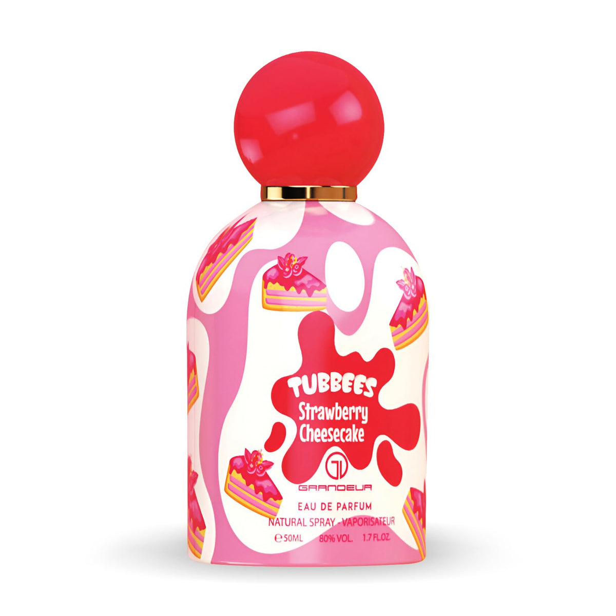 Strawberry Cheesecake Eau de Parfum - Sweet Gourmand Fragrance for Women, 50 ml