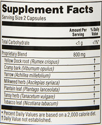 Kroeger Herb Capsules for Blood Toner | Vegetarian Supplement | 100 Count