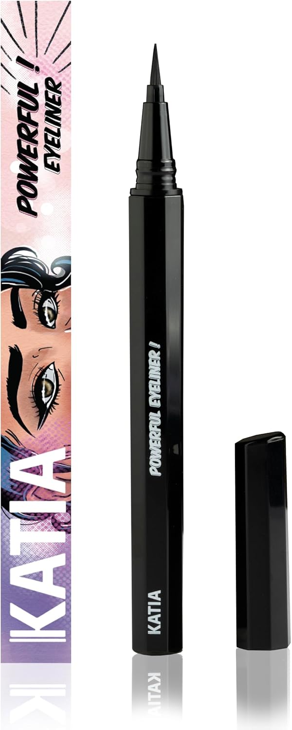 Katia Powerful Black Eyeliner – Intense Definition, Long-Lasting