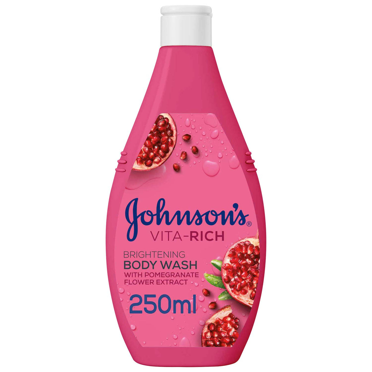 Johnson & Johnson Body Wash - Vita-Rich Brightening Pomegranate Flower - 250ml