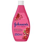 Johnson & Johnson Body Wash - Vita-Rich Brightening Pomegranate Flower - 250ml